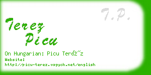 terez picu business card